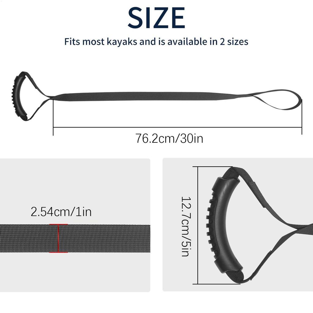 Kajak Stand Up Assist Strap Boots-Standhilfe Ziehzubehör Verstellbare Länge Outdoor-Wassersport Bootszubehör Ziehen