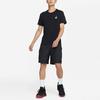 Men's Air Jordan Printing Short Sleeve Casual Embroidered Short Sleeve Black T-Shirt DH3613-010