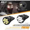 HERCOO LED License Plate Light Lamp Lens White Bulbs Black Truck Rear Housing Compatible With 2005-2015 Tacoma 2002-2013 Tundra Pickup Truck Rear