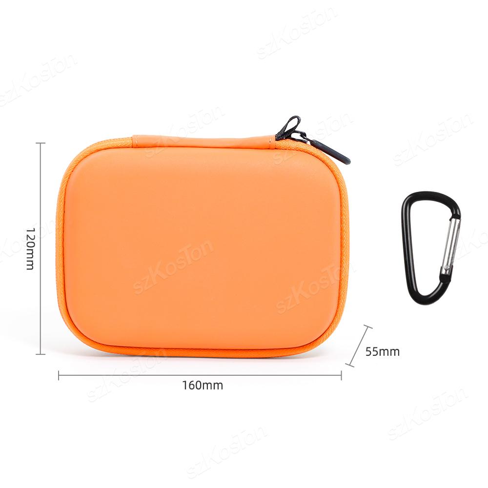 

Storage Bag Box For DJI Osmo Action 5 Pro Case Portable Sports Camera Portable Handbag For DJI Action 4 3 Case Accessories помаранчевий