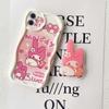 INS Melody Kuromi Bracket Holder Casing For Xiaomi MI 15T 15 Ultra 5G POCO M7 F7 X7 Pro M6 X6 F4 NFC X5 F6 PRO 5G  Lovely Case