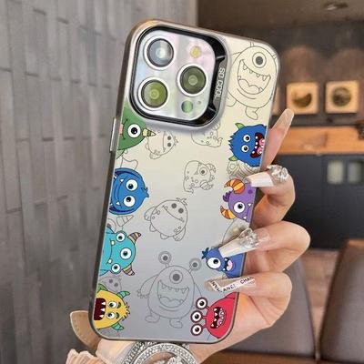 The Little Monster Is Suitable for Iphone17 Mobile Phone Case Apple 15promax/14 Cute 13pro12 Personality 16 Europe and America