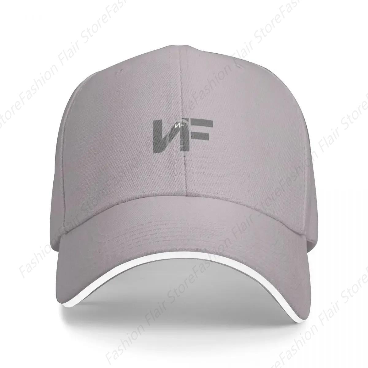 Бейсболка NF солнцезащитная кепка Snap Back Шапка с помпоном Дикая мяч Женский пляжный козырек Мужской One Size серый