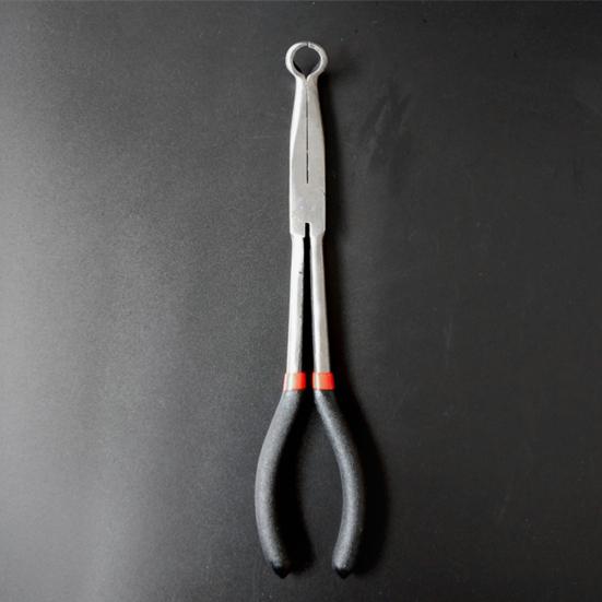 11inch Extra Long Nose Pliers O-shape Straight 25/45/90 Degree Bent Tip Tool