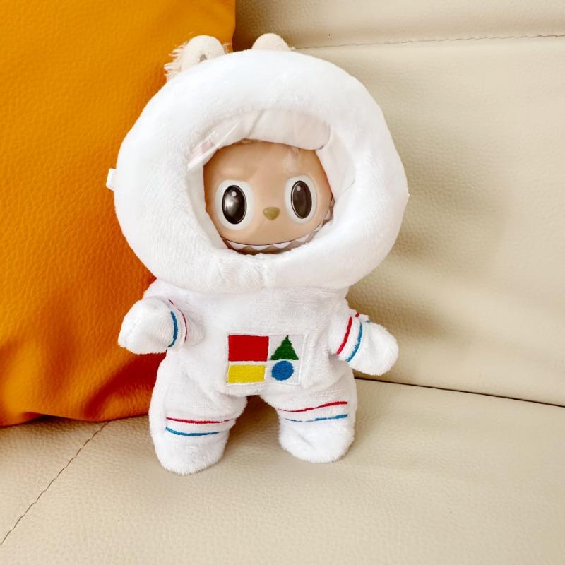 

Only Clothes]for 17CM Blind Box Pull Cloth Clothes Astronaut Space Suit LABUBU Dust Mask Spot