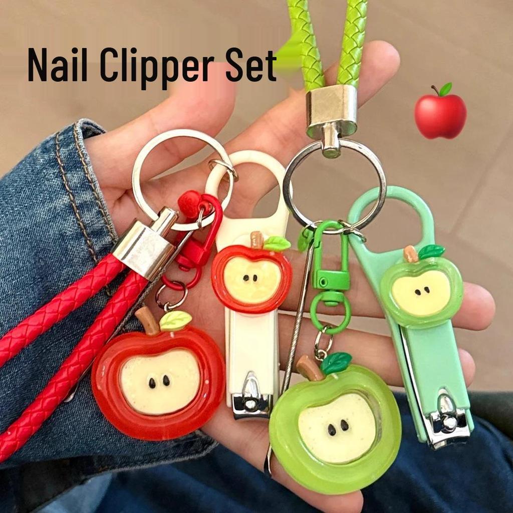 Exklusivt erbjudande för nykomlingar: Söt äpple-nyckelringshänge för väskor