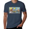 Sun Moon Star Tarot T-Shirt t shirts for man pack cotton t shirt personalised T-Shirt