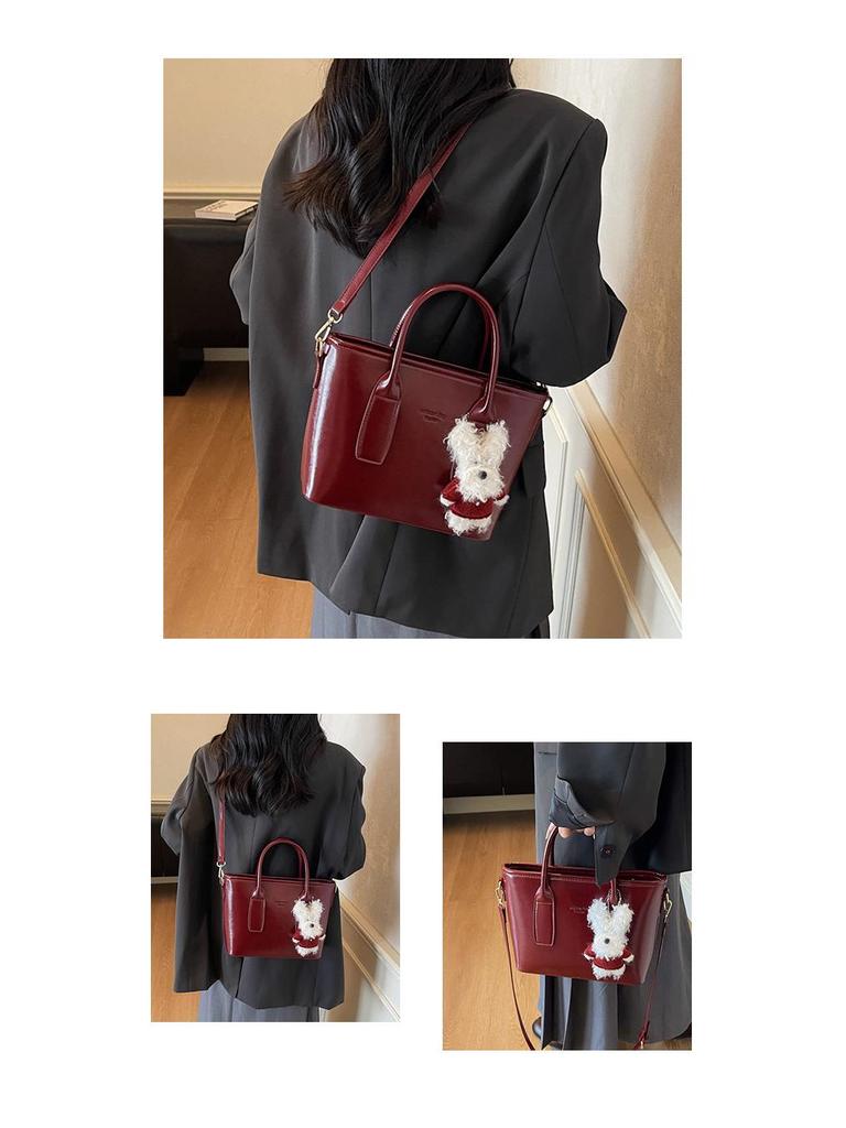 2025 Retro Texture Small Women's Mori Style Shoulder & Crossbody Bag - Autumn/Winter Fashion Bucket Handbag