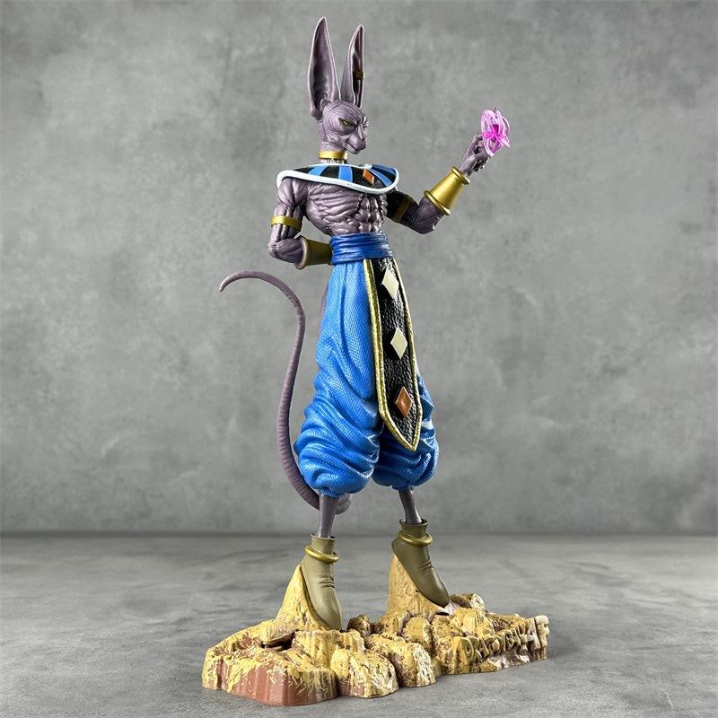 30cm Dragon Ball Z Figures Super God Of Destruction Beerus Action Figures Collection Decoration Model Statue Toys Birthday Gift