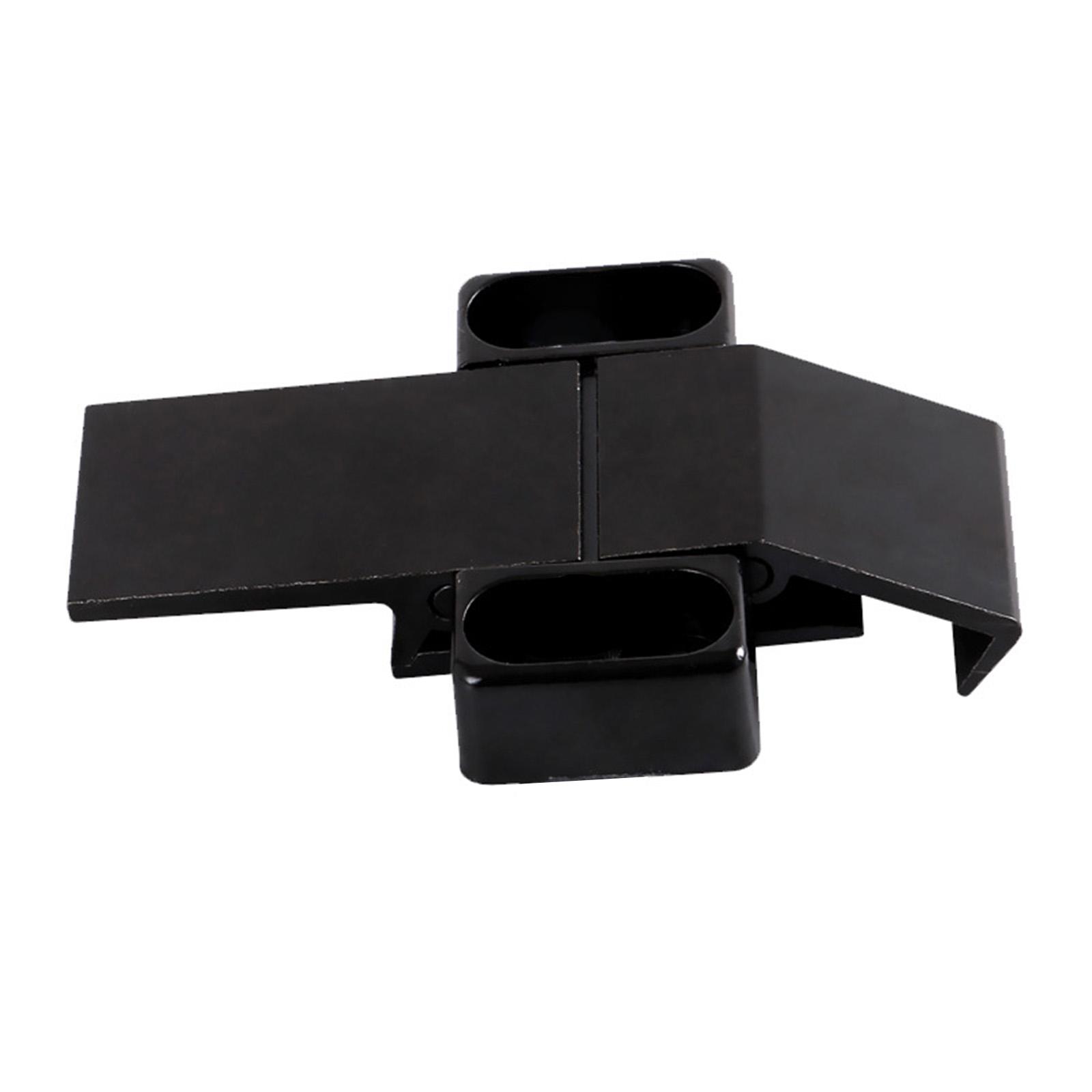 

Засов для двери из алюминиевого сплава, черный, дверная защелка, замок для двери распределительной коробки, крепежные аксессуары для рамы, простая установка