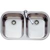 Evier - TEKA - STYLO 2C - Inox 18/10 - 2 Cuves - Vidage Manuel