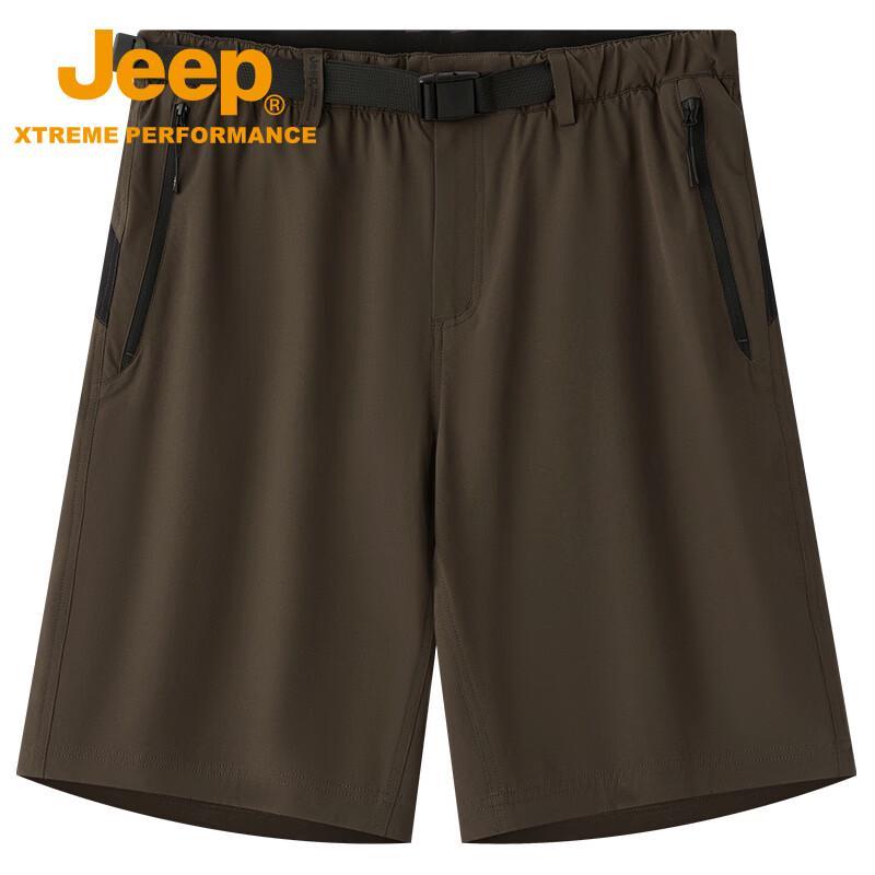 Jeep Men's Summer Outdoor Quick-Dry Hiking Shorts