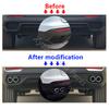 For Geely Coolray 2024-2025 Tail Throat Rear Bumper Exhaust Pipe