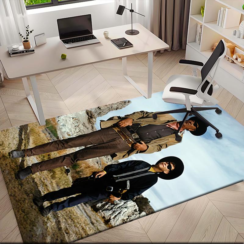 1pc Legendary John Wayne Carpet Rug for Living Room Bedroom Home Sofa Decoration,Kids play Non-slip Floor Mat