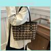 Fashionable Pu Tote Bag For College Students Large Capacity Stylish Shoulder Bag For Daily Use