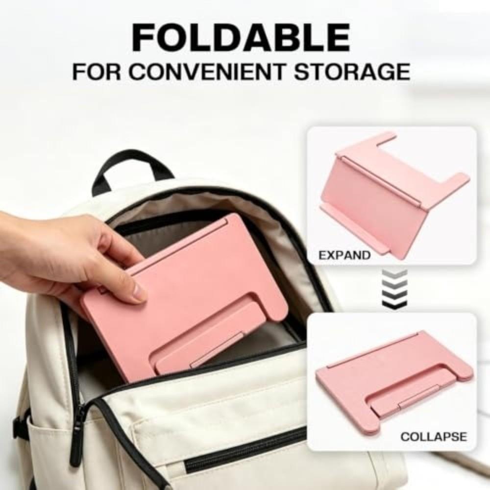 Clip-on Design Mahjong Card Holder Foldable Playing Card Stand Table Edge Rack  Family Game Night