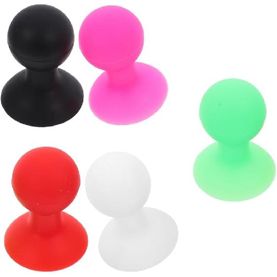 

HOMSFOU 5 шт. Силиконовый держатель для телефона в форме осьминога с прочным основанием-присоской Креативная ленивая мобильная подставка для офиса, кухни, спальни и многого другого Случайный