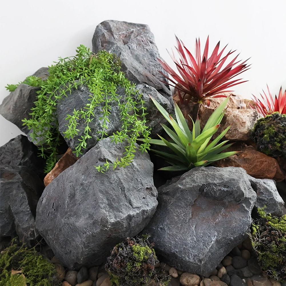 Artificial Landscape Rock Show Stage Performance Garden Sandstone Appearance Decorative Foam Stone Props Ornaments