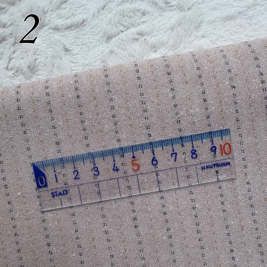 בד קבוצת בד יפנית חמודה רטרו, צבוע בחוט, לתפירה, טלאים בעבודת יד, הכנת בגדי ילדים, בובות