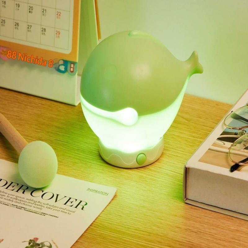 Wooden Fish LED Night Lamp for Prayer Rooms Soothing Light for Relaxation and Peace