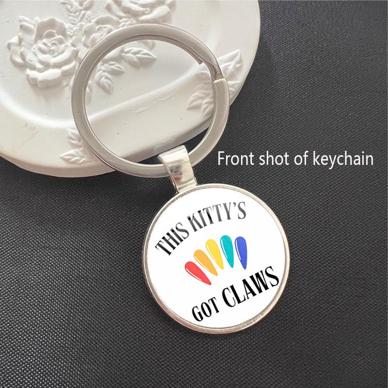 Wednesday Addams Family Keychain Pendant Ornament
