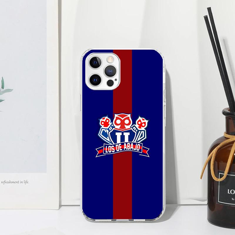 

De Chile U-University Logo Phone Case For Iphone 17 Air 16 15 Plus 16E 14 Pro Max 13 Mini 12 11 7 8 SE Fundas Soft Back Cover 17 iPhone 11