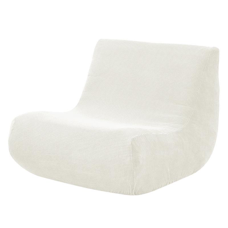 Thickened Corn Kernel Pattern Fully Enclosed Caterpillar Sofa Cover for Single Lazy Chair