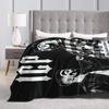 Insane Clown Posse Band Flannel Blankets Winter Warm Soft Throw Blanket for Students Couch Chair Fluffy Bedspread Sofa Bed Cover