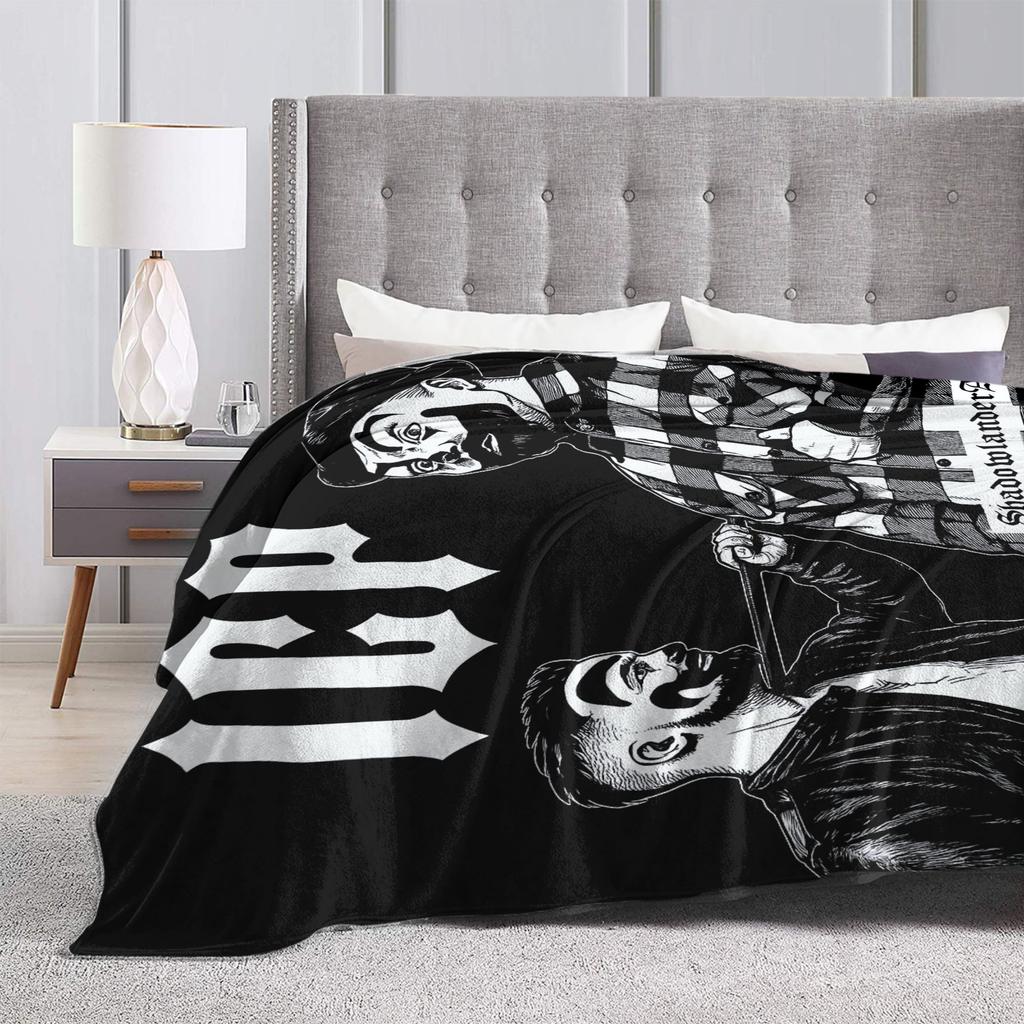 Insane Clown Posse Band Flannel Blankets Winter Warm Soft Throw Blanket for Students Couch Chair Fluffy Bedspread Sofa Bed Cover