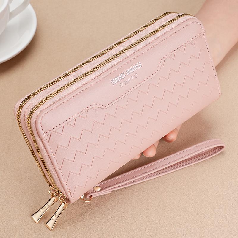 IELGY Ladies Wallet Long All-Match Large-Capacity Multi-Card Coin Pur