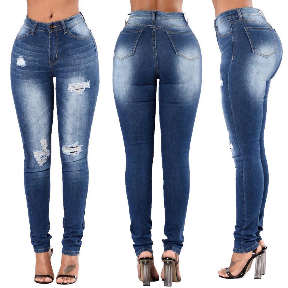 Women's Stretchy Slim Skinny High Waist Denim Jeggings Pants Trousers Leggings Women's Stretchy Slim Skinny High Waist Denim Jeggings Pants Trousers Leggings