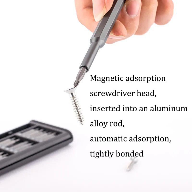 Precision Screwdriver Kit 25 In 1 Screwdriver Magnetic Bits Screwdriver Set For Mobile Phone