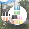 12Pcs Trampoline Pole Foam Sleeves Kids Trampoline Accessories 15.75" Padding Protector for Jumping Bed Indoor Outdoor Tubing