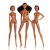 New 32Cm Supermodel Doll Toy 1/6 Dress Up Doll Short Hair Black Skin 12 Joint Movable Body + Head Diy Toy Girl Birthday Gifts