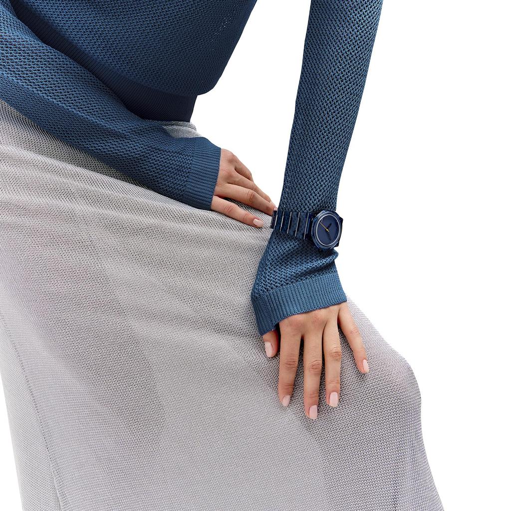 Authorized Distributor D1 Milano Unisex Watch Nylon EXP Cobalt NYBJ05 39mm [D1 MILANO] Men's