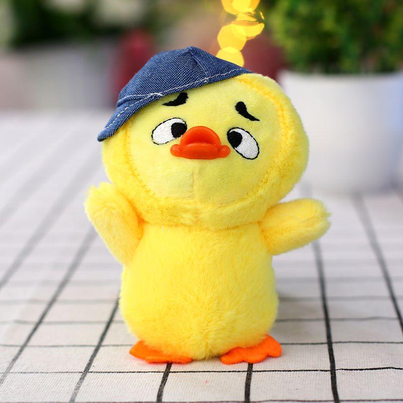 Creative Cartoon Annoying Duck To Work So Annoying Duck Plush Toy Doll Pendant Little Duck Bag Hanging Decoration