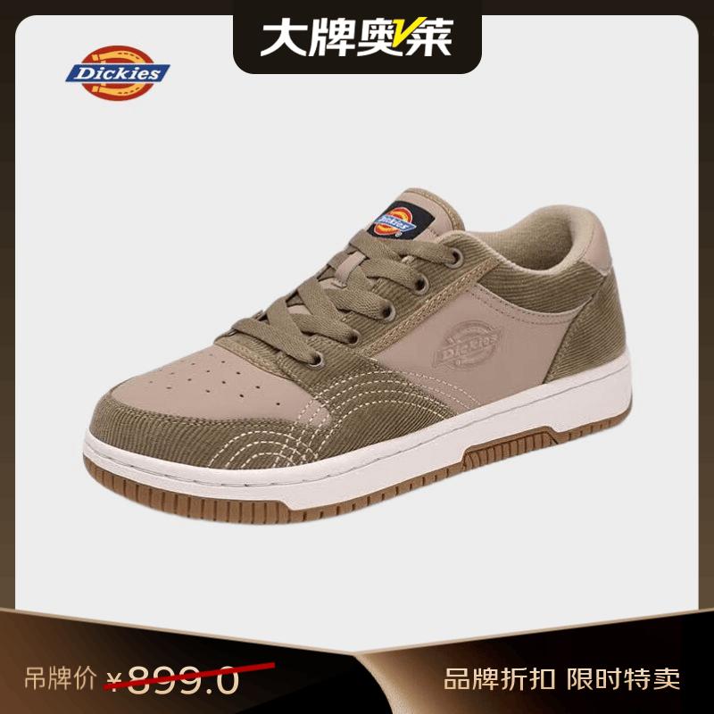 Dickies Men s Casual Low-Top Sneakers 42 темно-хаки