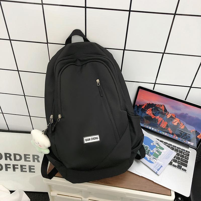 Japanese Simple Backpack New Large-capacity Student Schoolbag Casual Simple Backpack