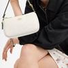 Coach Borsa a mano Nolita 19 con logo metallico e chiusura a zip in ecopelle Piccola Borsa da donna Bianca CW426-IMXU5