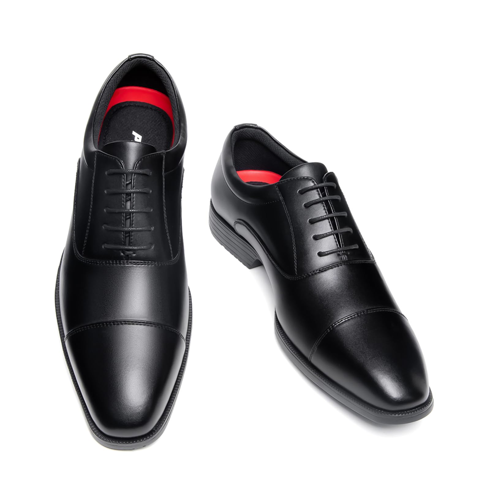 

Poerkan Натуральная кожа Бизнес Бег Удобно ходить Подходит для работы Платье Все Костюм Формальный Размер Мужская обувь, Кроссовки, в, Охота, чёрный