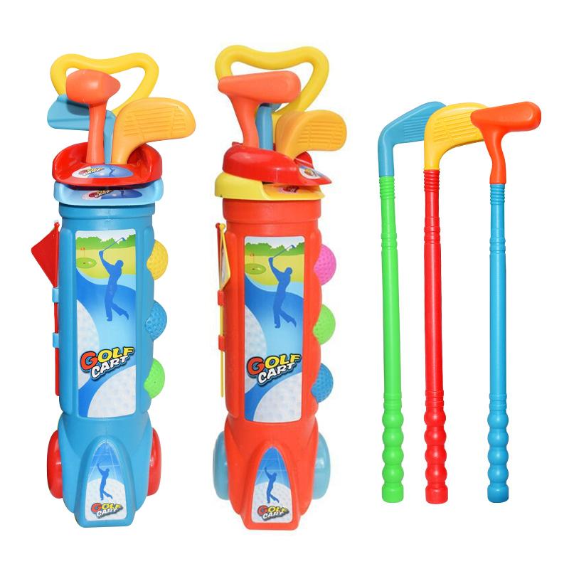 Toddler Golf Set Children Minigolf Play Sport Game Practice Indoor And Outdoor Sports Fitness Ball Outdoor Toys For Boys Girls