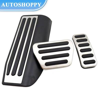 Cubiertas de Pedal de freno de combustible de Gas, almohadillas para Range Rover Sport Discovery5 2013 2014 2015-2020, cubierta de pedales de reposapiés para coche, estilo de coche