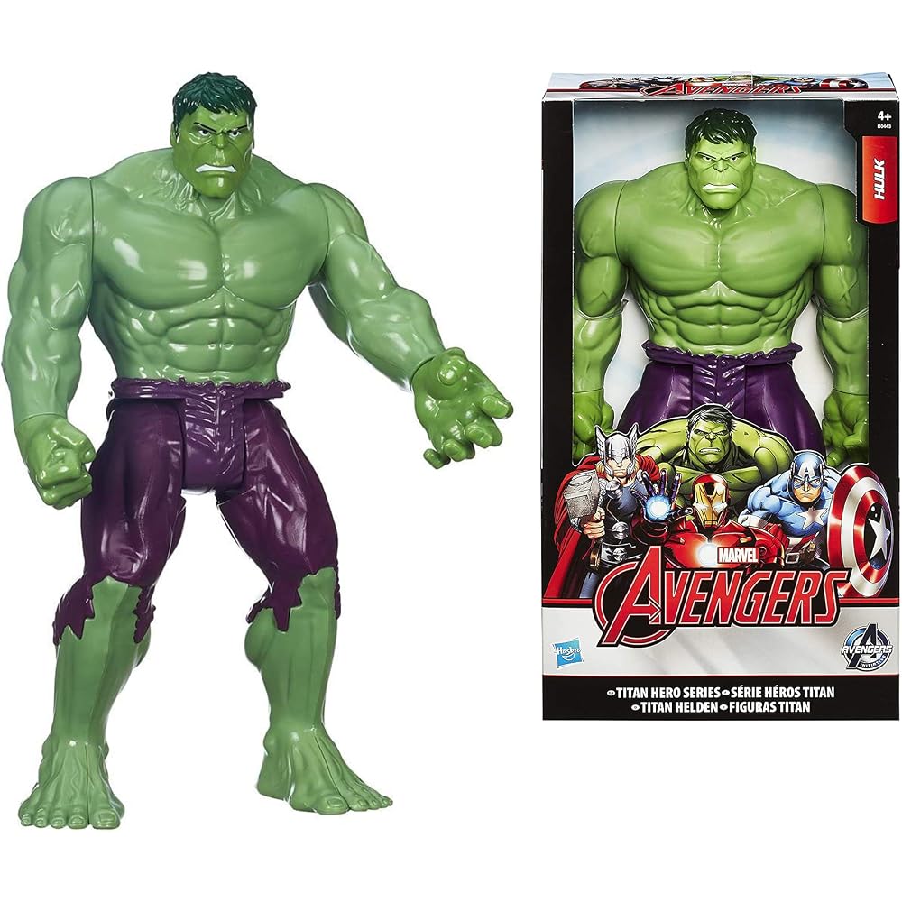 Titans Hero Series Hulk 12" tall action figure from Marvel Avengers