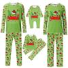 Christmas Print Family Matching Long Sleeved Parent-child Suit Home Clothes Suit Fall