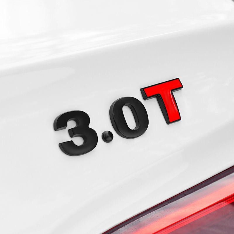 3D kov DIY styling písmena slovní abeceda emblémy obtisky čísla štítky nálepka na auto logo na zadní kufr, digitální odznak Příslušenství