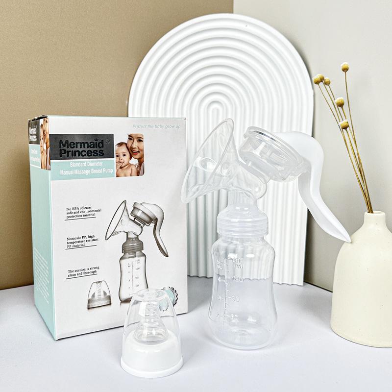 Portable High-Suction Manual Breast Pump - Ideal for Nursing Mothers