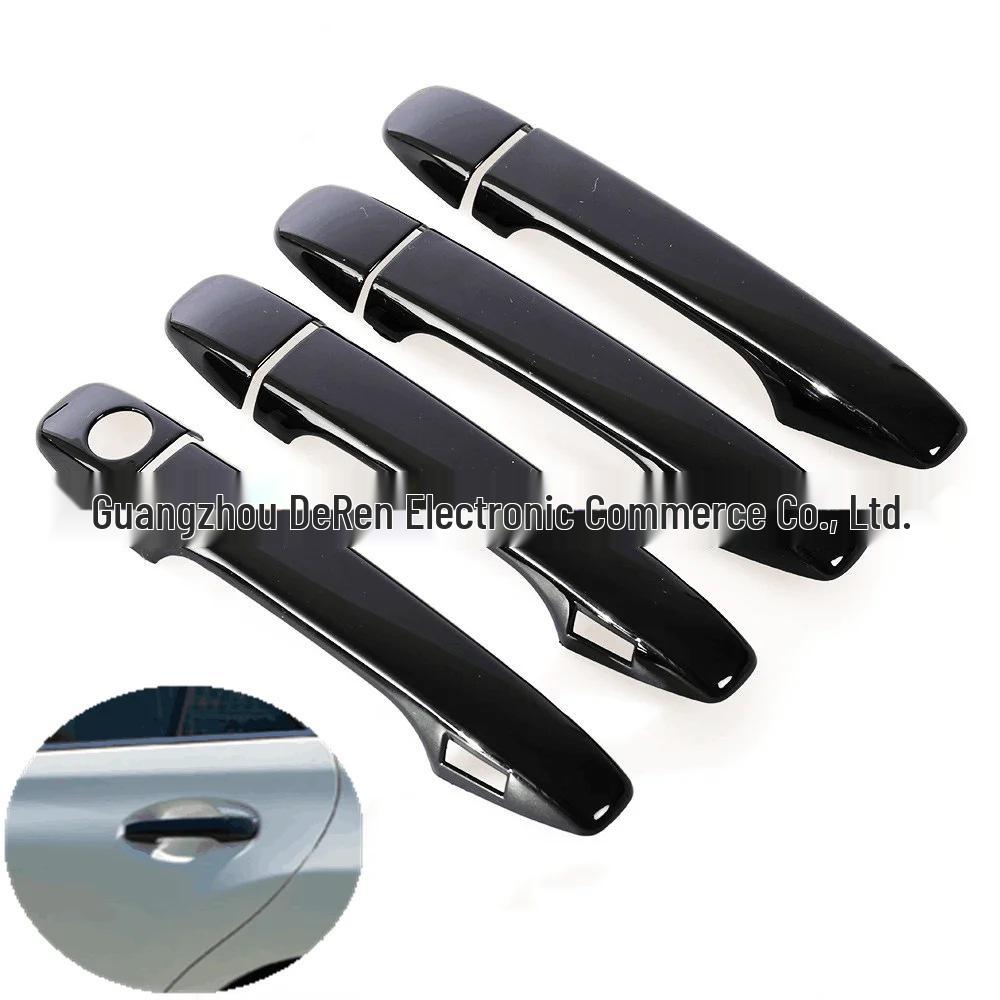 Bright Black Door Handle Covers for Subaru Forester SJ 2013-2018