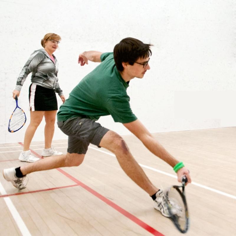 Beginner Training Squash Racket NonSlip Handle Aluminum Alloys Frame Squash Racquet Squash Training Paddles for Men Women