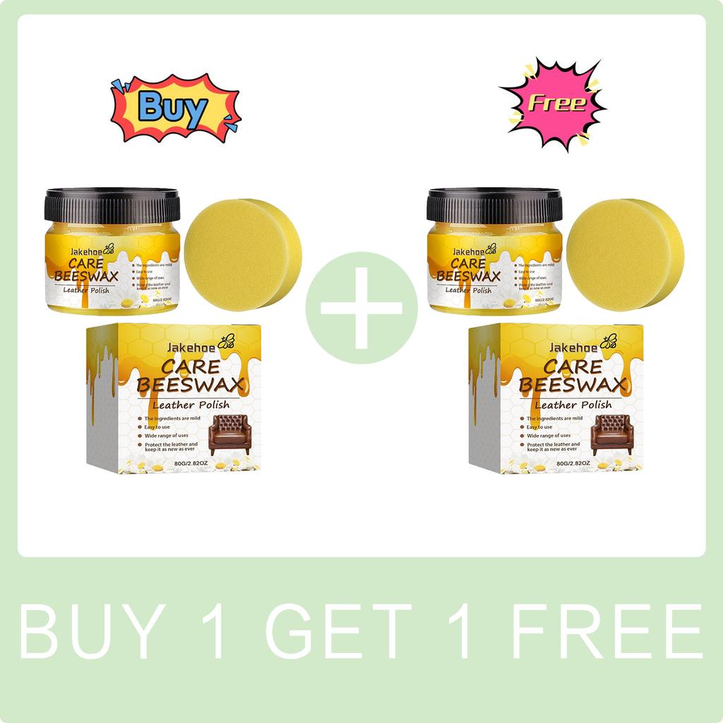 Beeswax Leather Cream - Scratch Repair & Filling Paste for Shoes, Boots, Car Seats & Home Leather | Leather Restoration