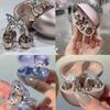 DIY Kopfhörer Durchmesser Schnalle Zirkon Muster Kopfhörer Dekoration Clip Abnehmbar Einfach zu Installieren Ohrhörer Zubehör